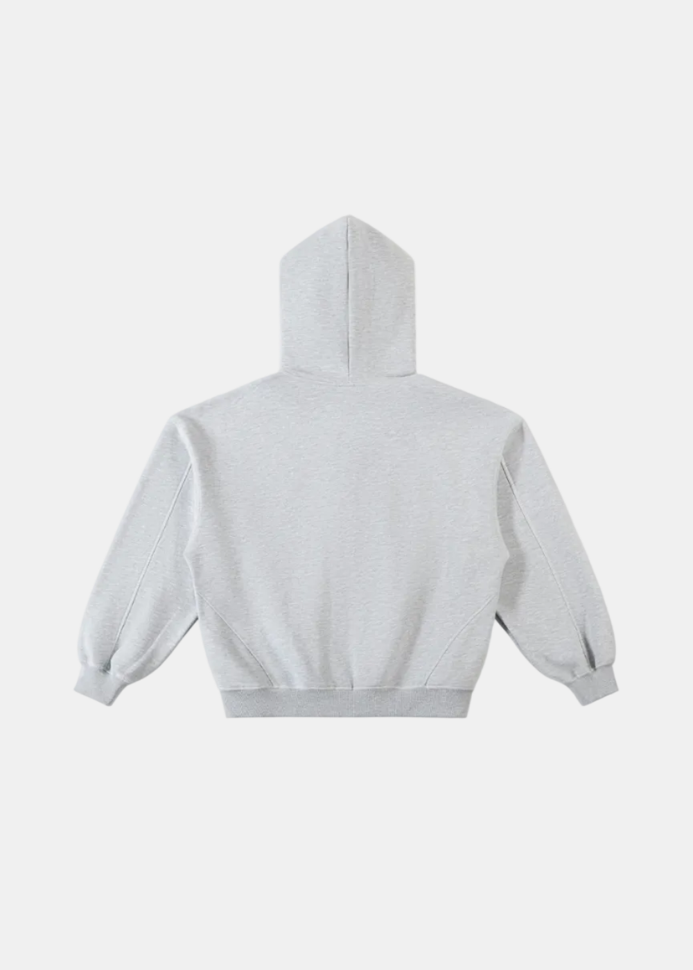 Contrast Stitched Fleece Hoodie
