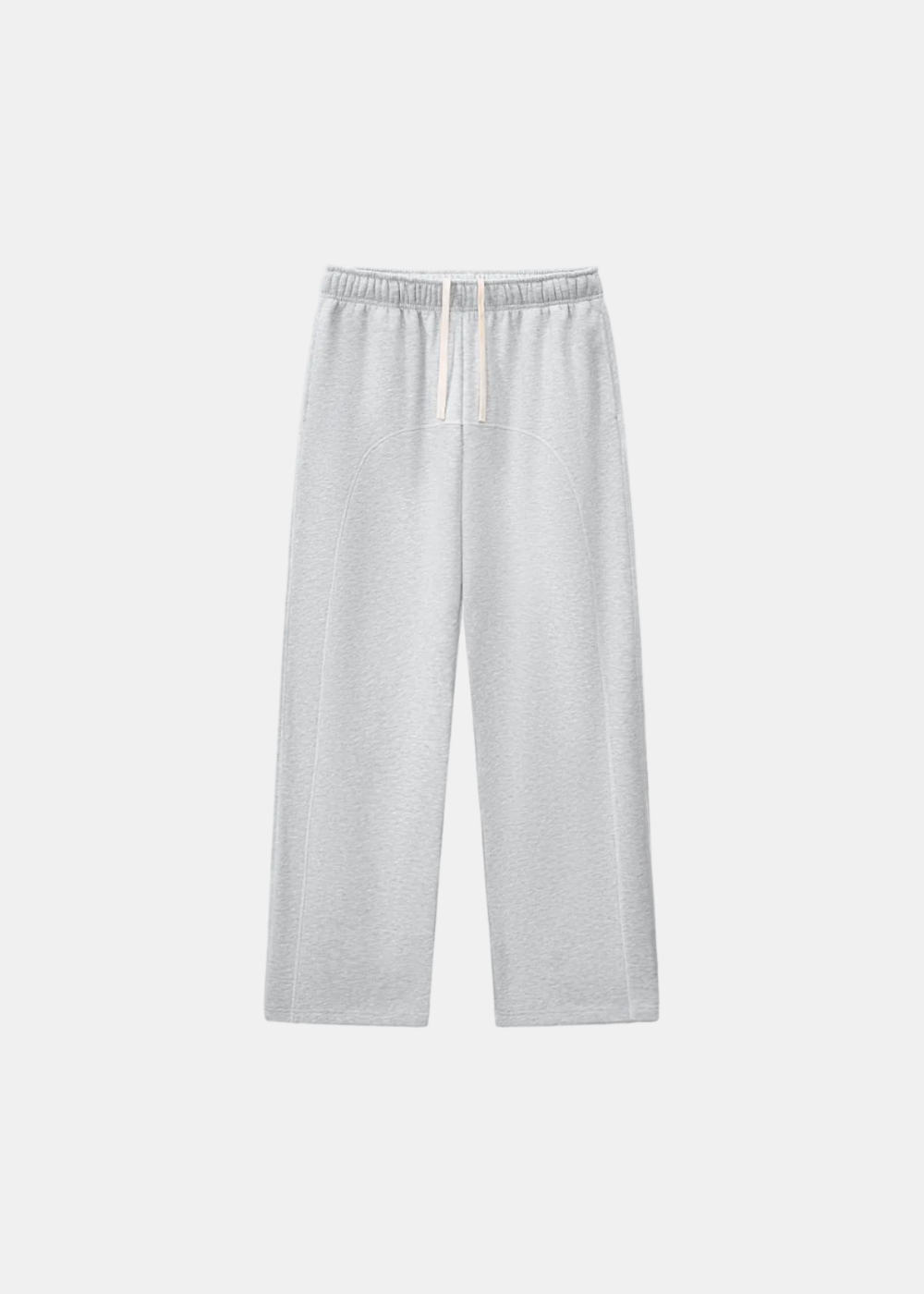Contrast Stitched Fleece Sweatpant