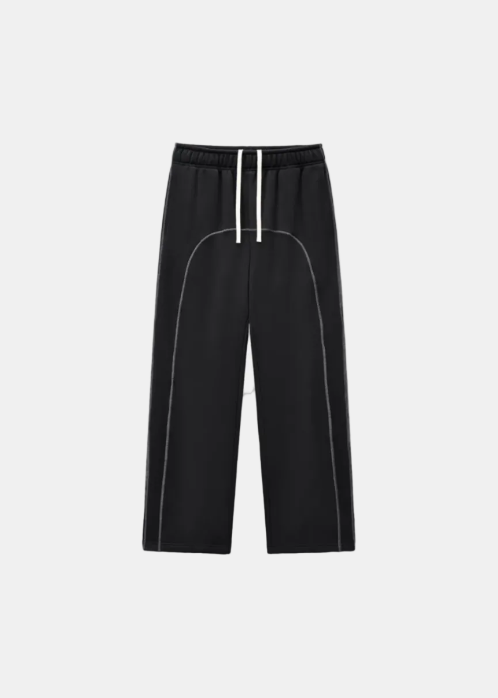 Contrast Stitched Fleece Sweatpant