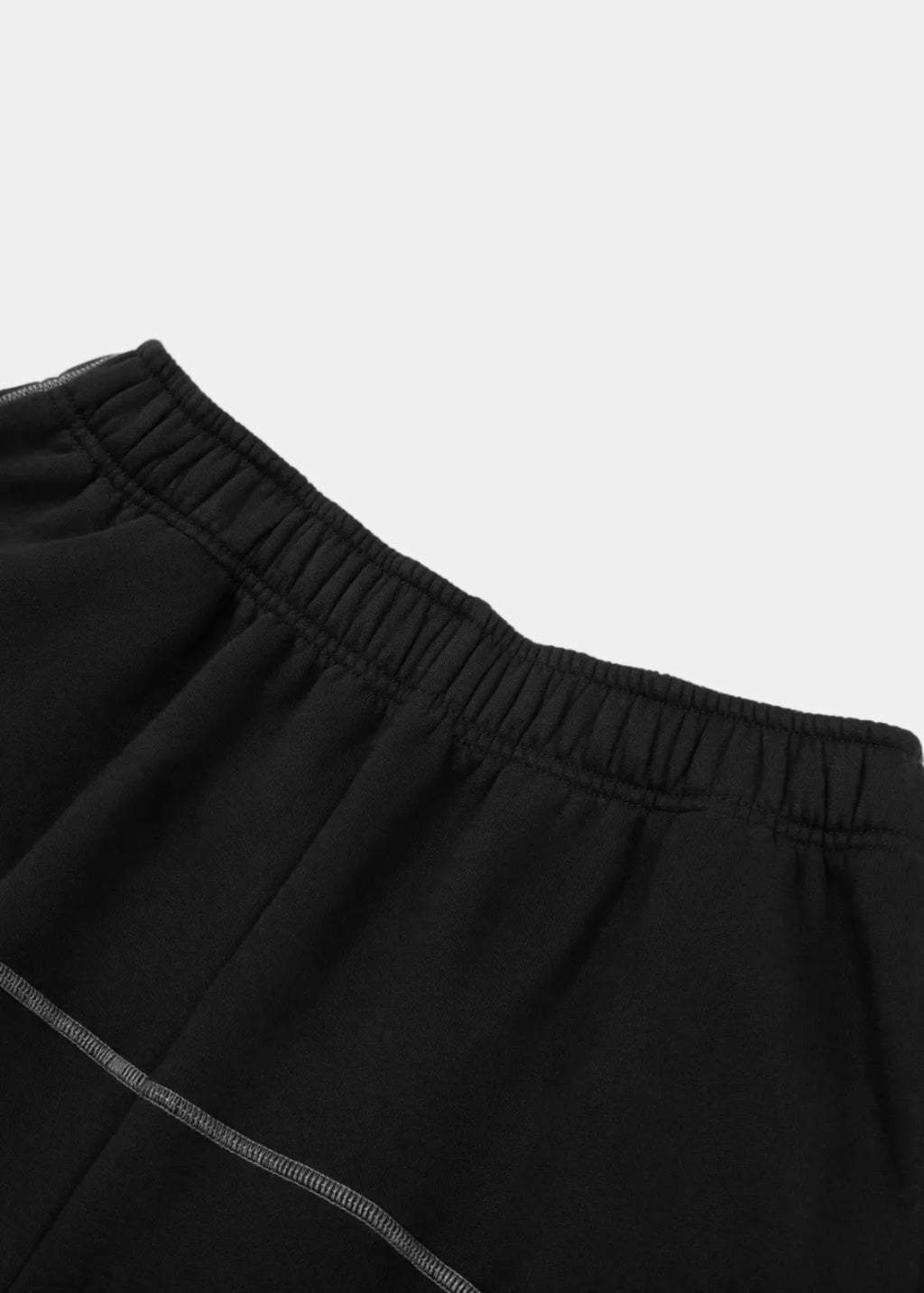 Contrast Stitched Fleece Sweatpant